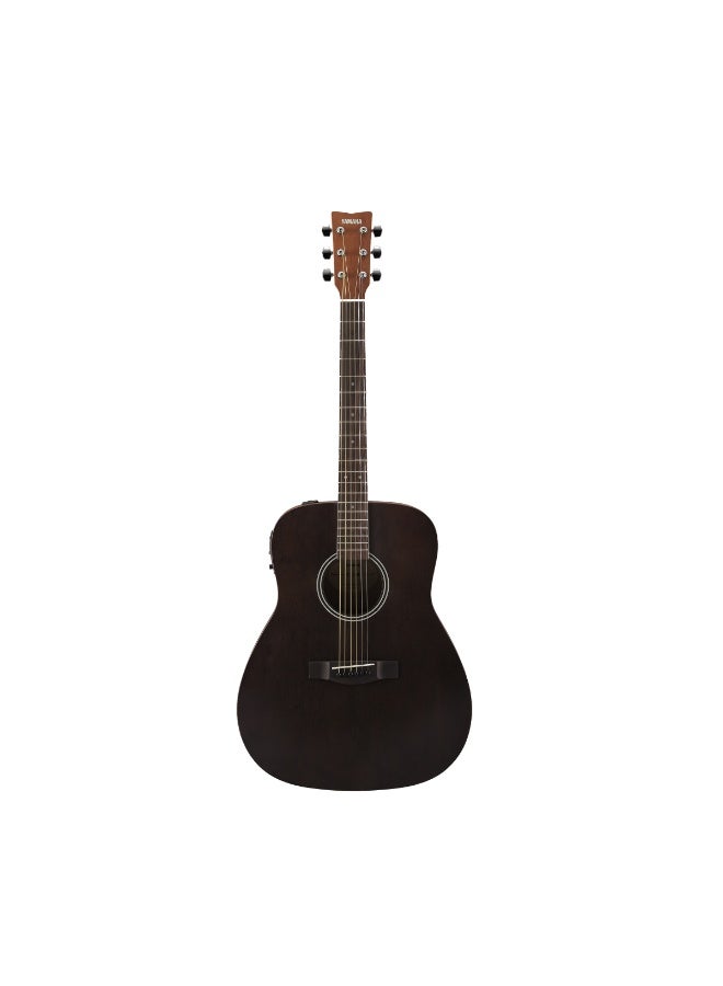 YAMAHA غيتار ياماها FX400 أسود مدخن بتصميم دريدناوت-ستايل كهربائي-صوتي - Image 1